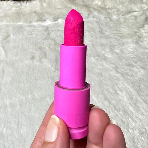 NIB Jeffree Star Pink Religion Velvet Trap Lipstick Full Size 4g - Picture 3 of 8